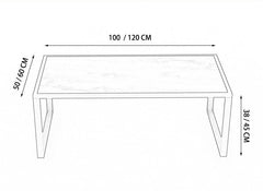 طاولات قهوة معدني فاخرة-CT003