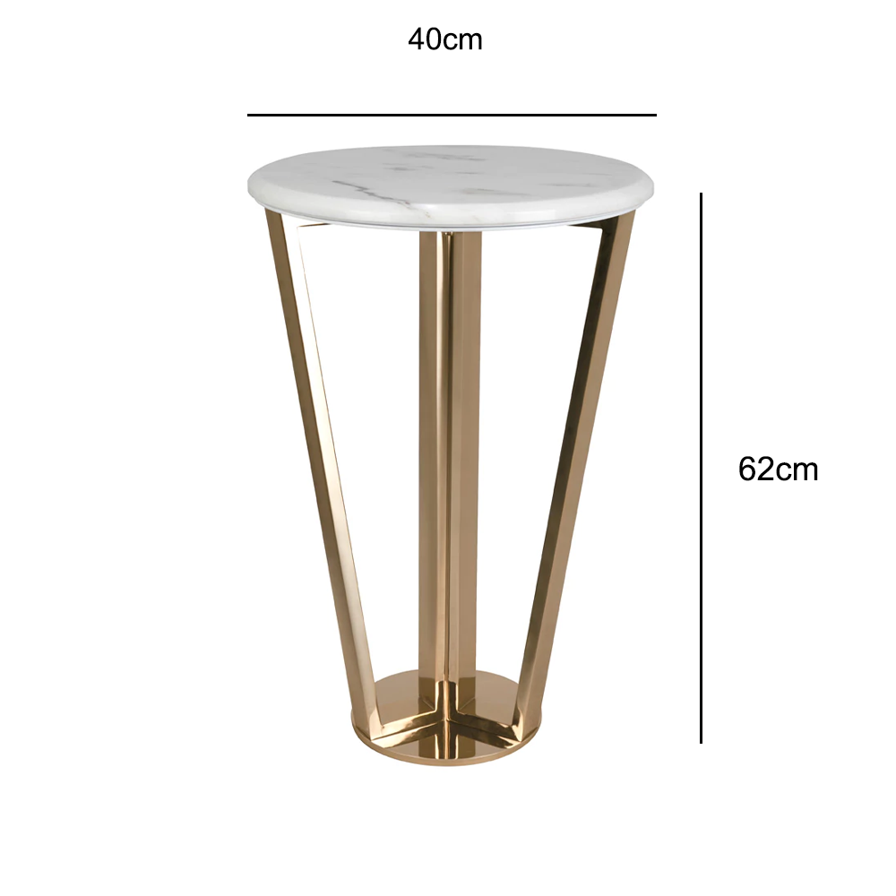 طاولة جانبية رخامية معاصرة-ST069