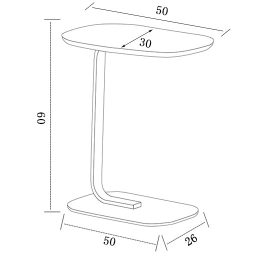 طاولة جانبية خدمة تصميم حديث-ST050