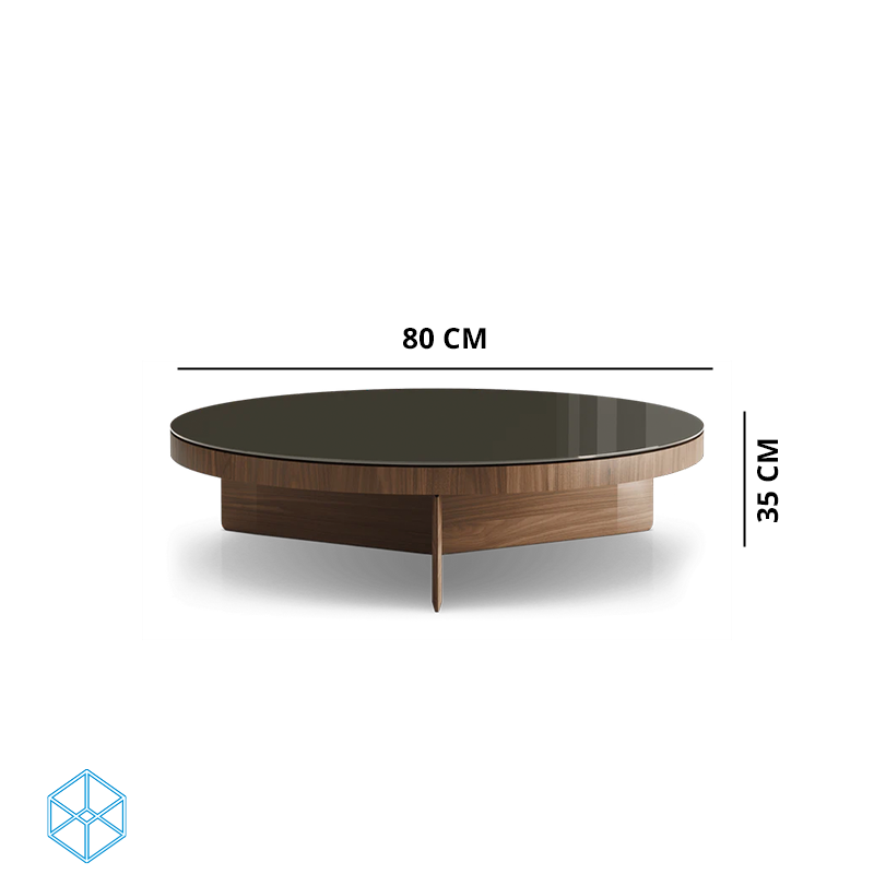 طاولة قهوة اسكندنافية بتصميم جديد-CT043