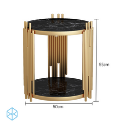 طاولة جانبية مستديرة مودرن-ST097