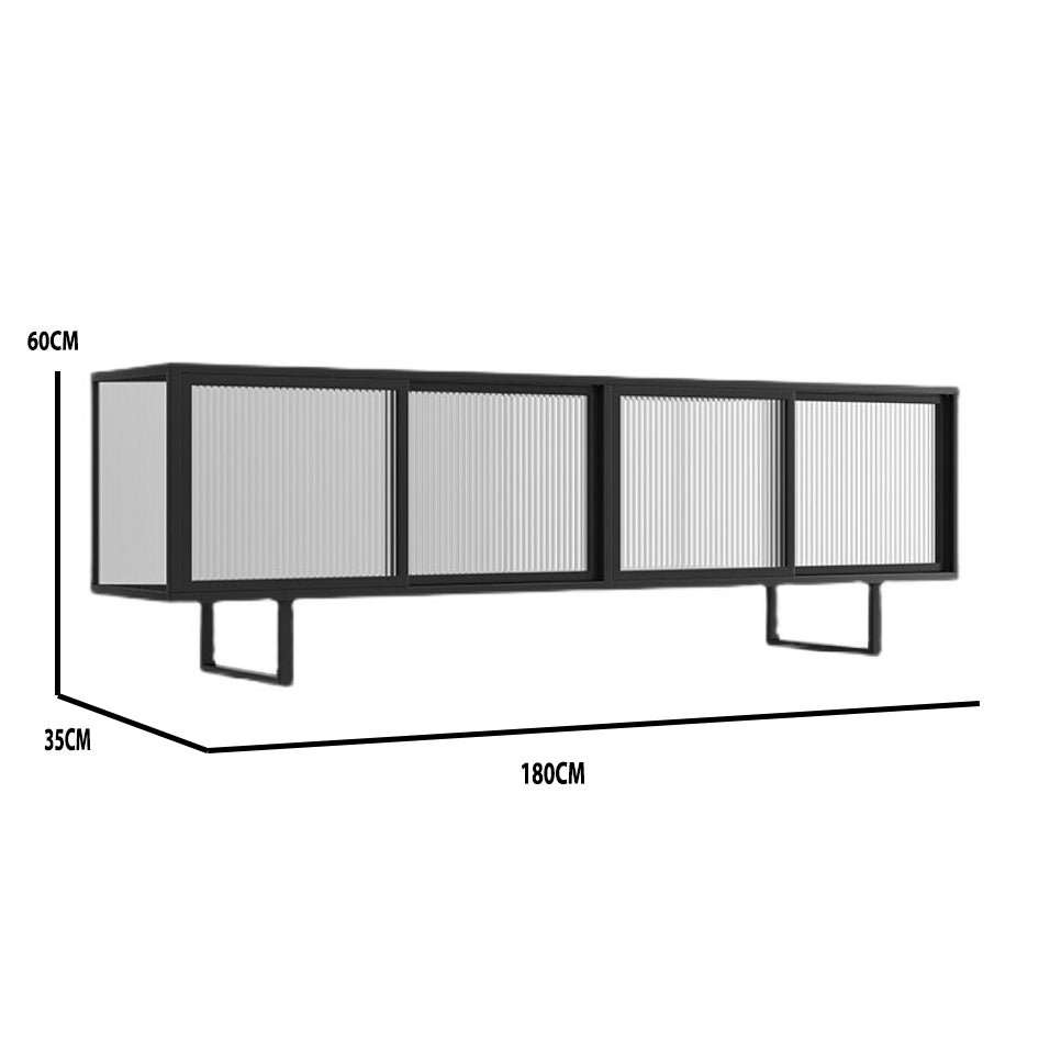 طاولة تلفاز معدني تصميم حديث-TVU076