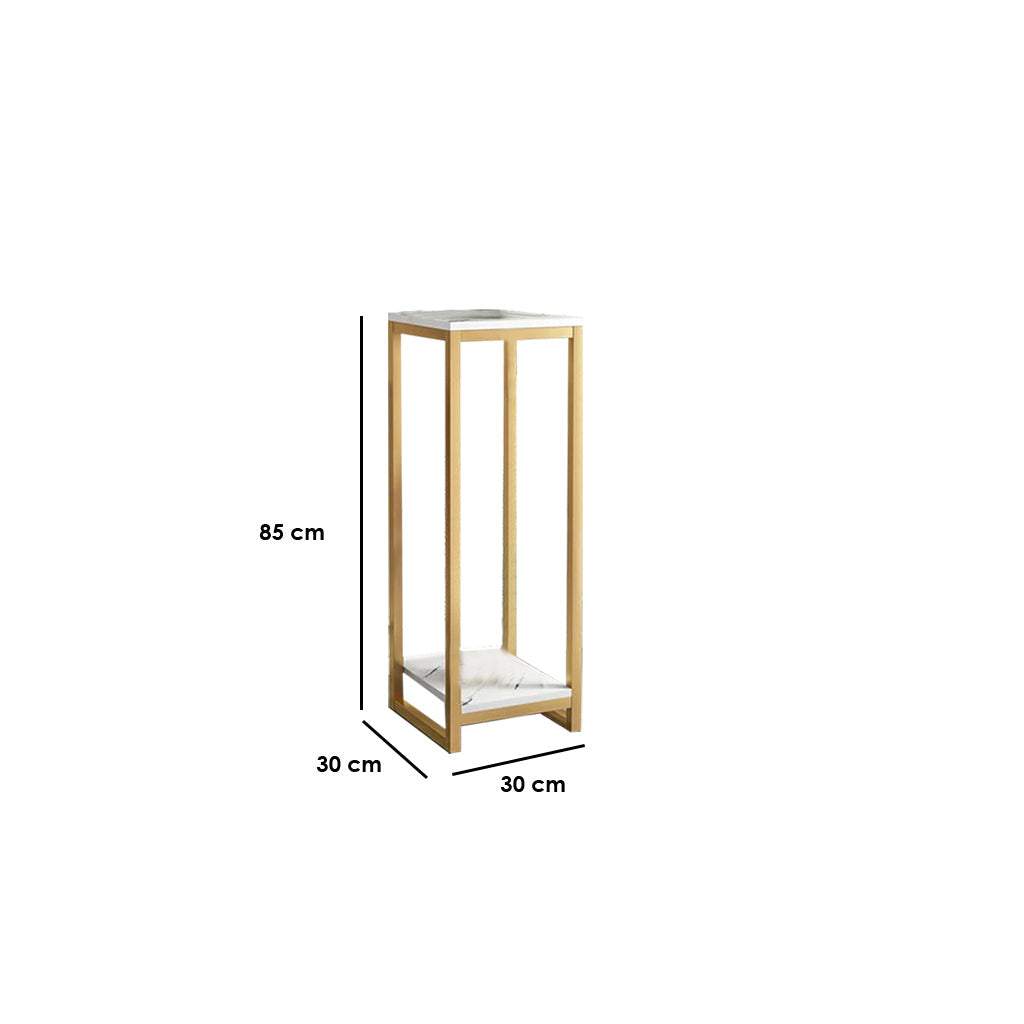 طاولة جانبية من معدن وتصميم جذاب-ST0118