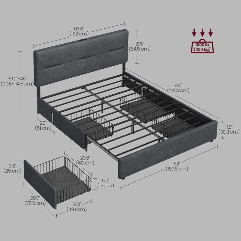 سرير مقاس 160سم-BD30