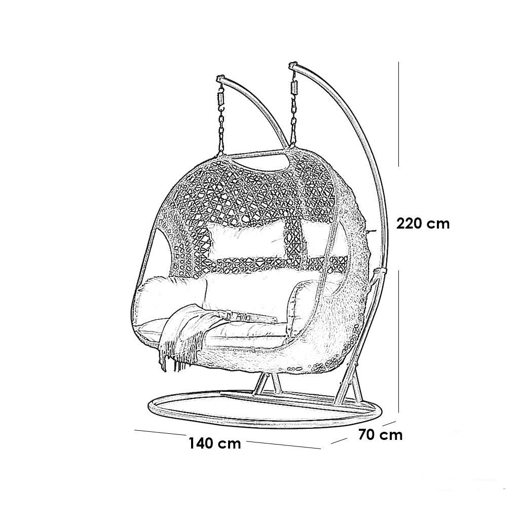 OF391-Swing Chair - كرسي أرجوحة فردين