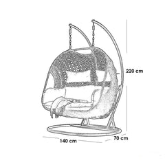 OF391-Swing Chair - كرسي أرجوحة فردين